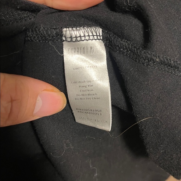 Current Mood Bravado Black Skull Flame Long Sleeve Tee - Picture 4 of 4